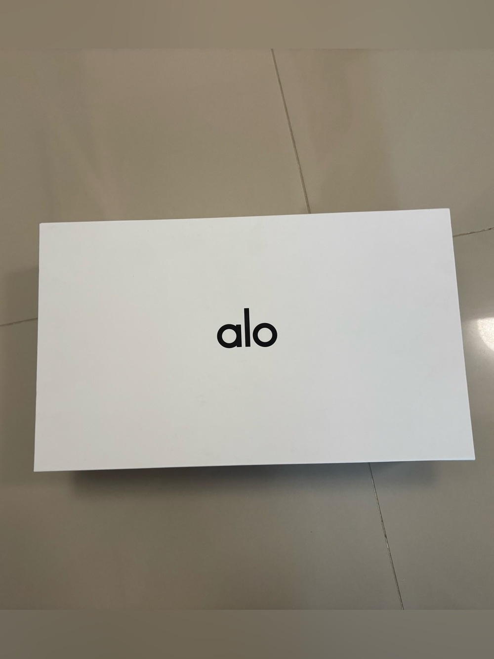 ALO Yoga Empty Shoe Box